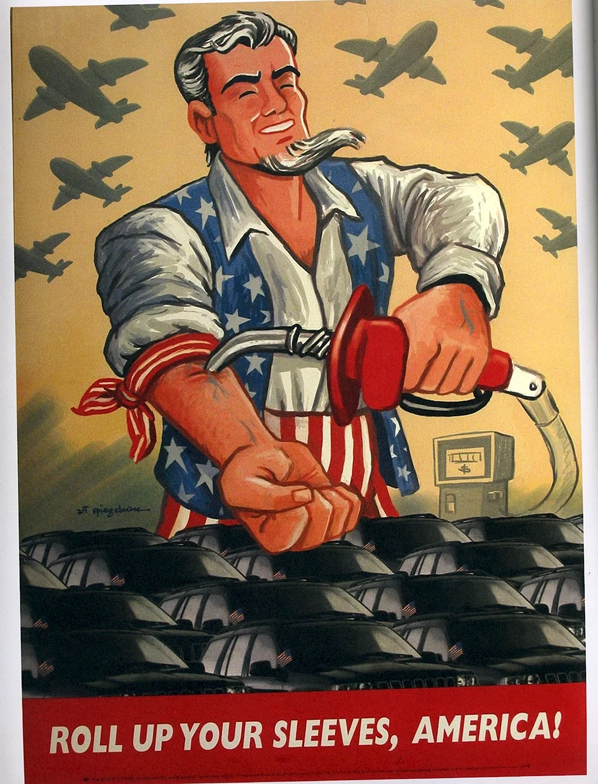 Американский рабочий плакат
