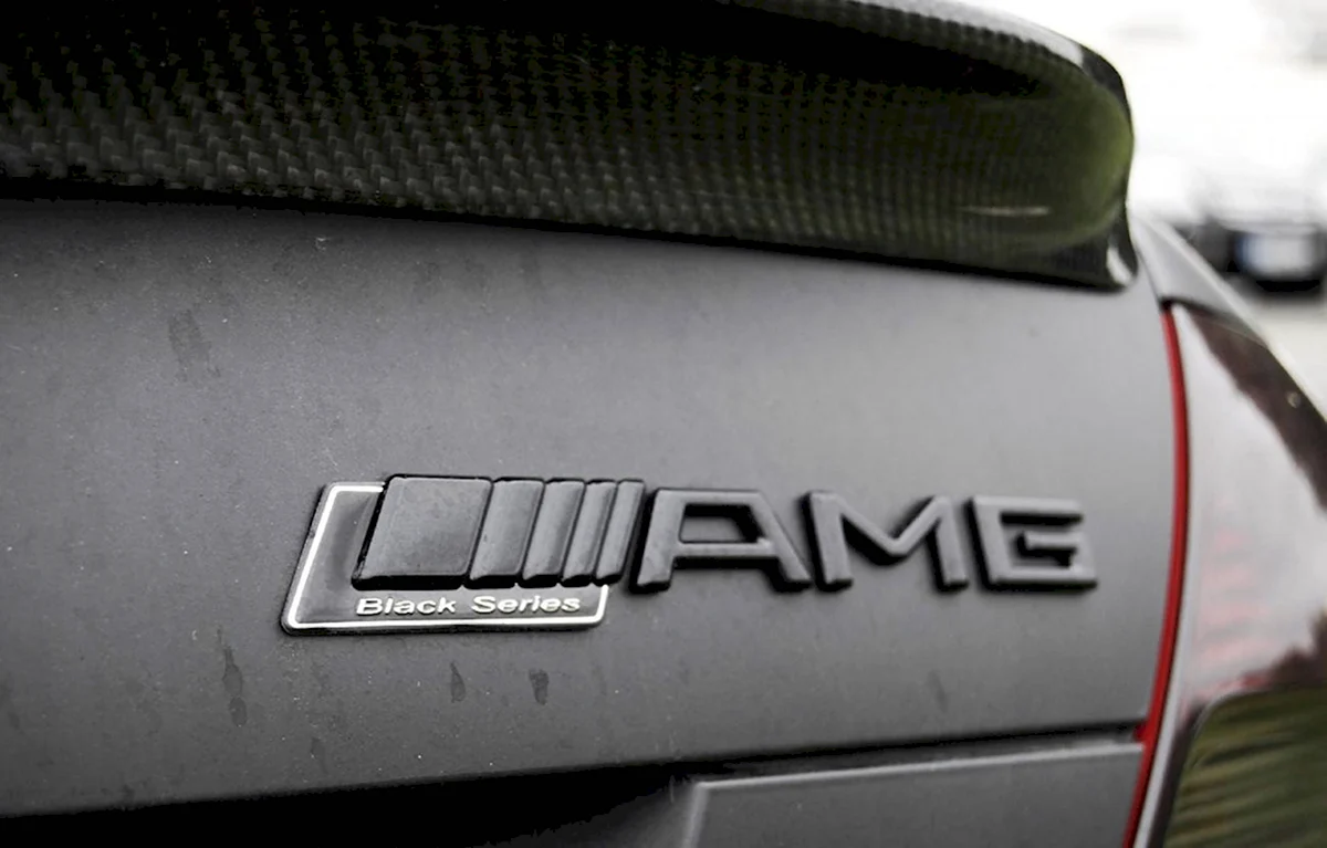 AMG Black Series шильдик