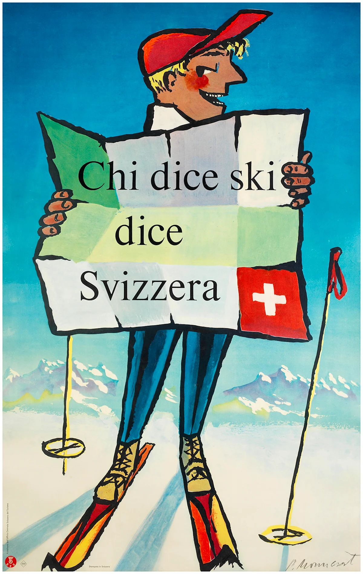 Анимированные швейцарские плакаты