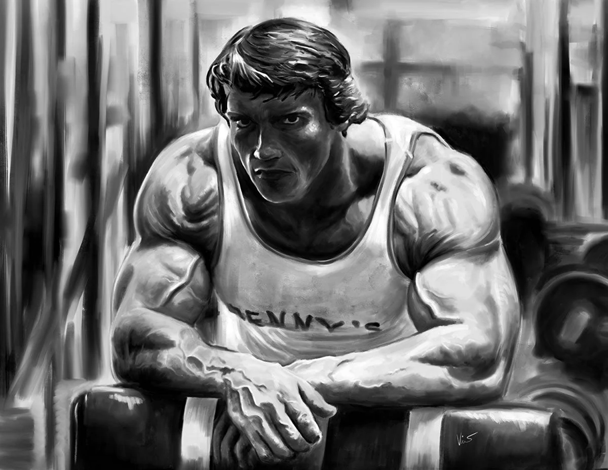 Arnold Schwarzenegger Golds Gym