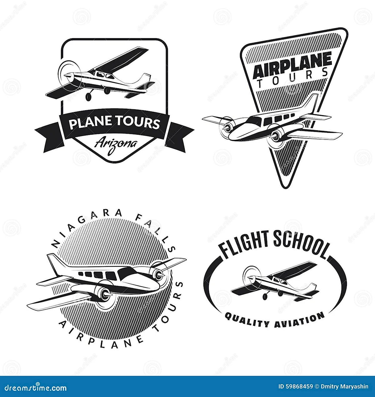 Авиационные эмблемы символы логотипы