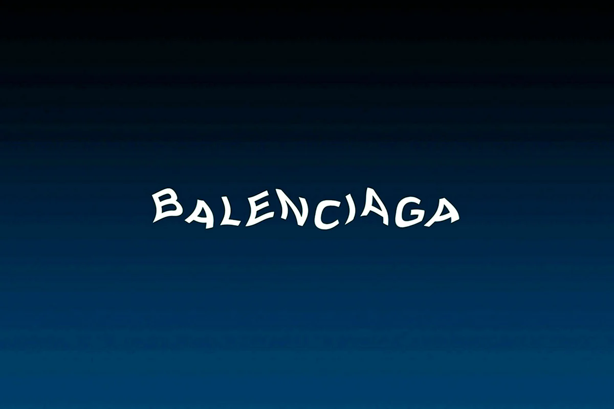 Balenciaga Instagram logo