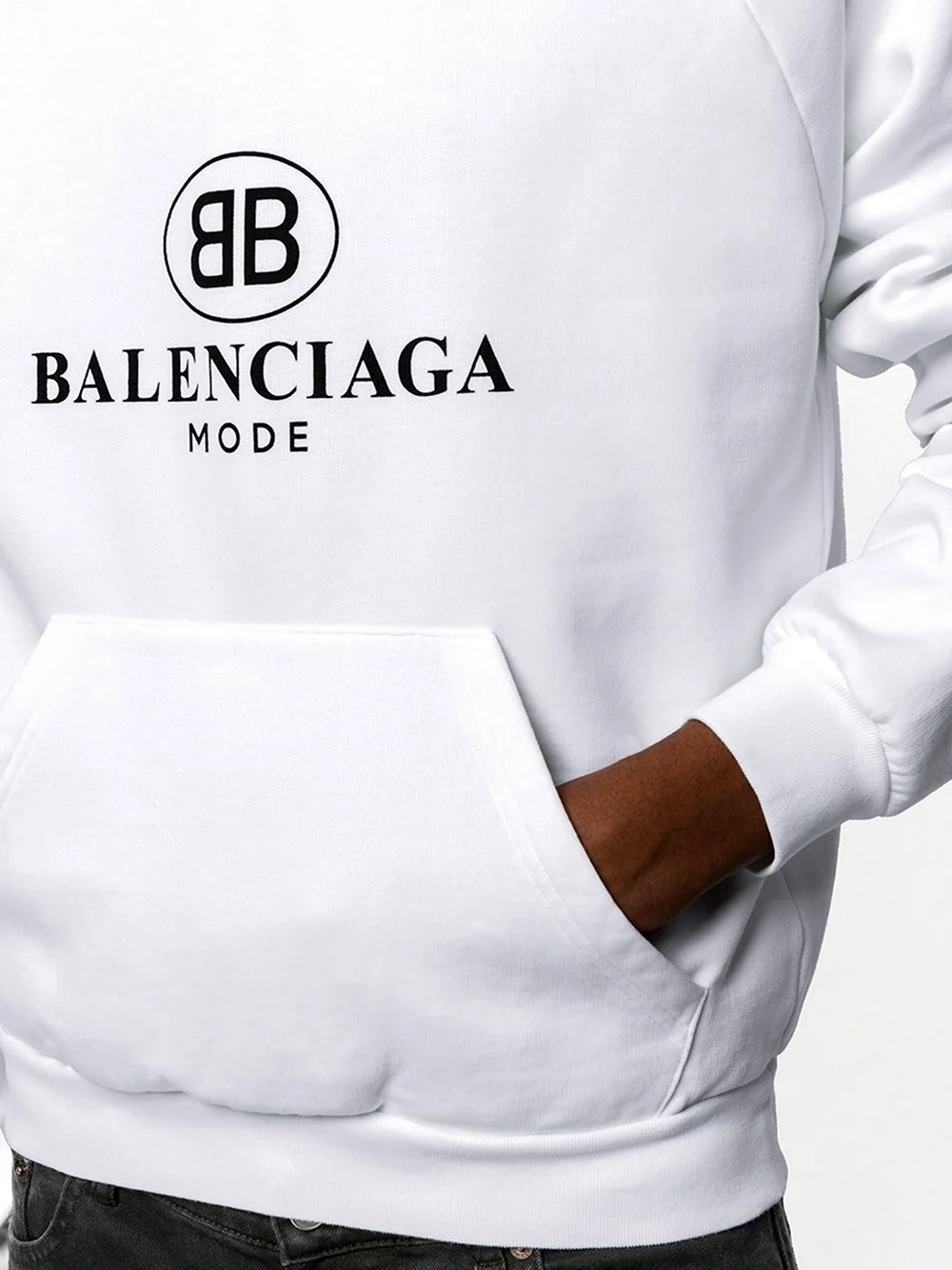 Balenciaga Mode худи белая