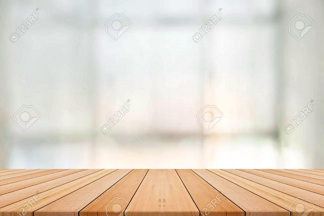Белая поверхность стола