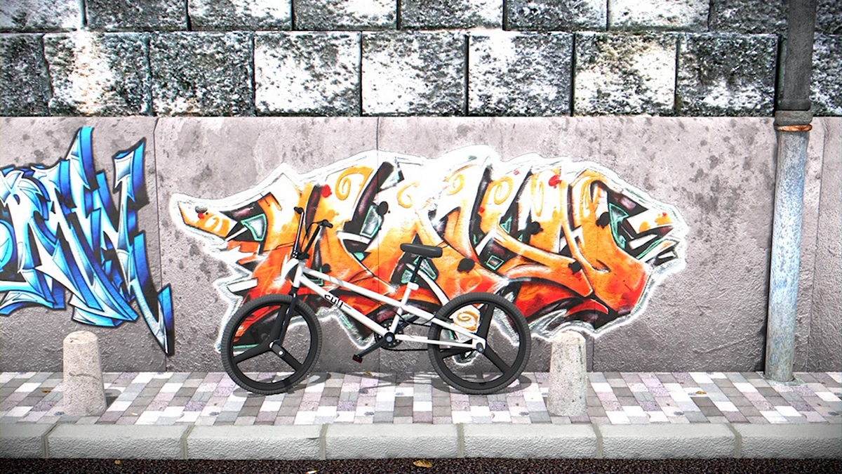 BMX граффити