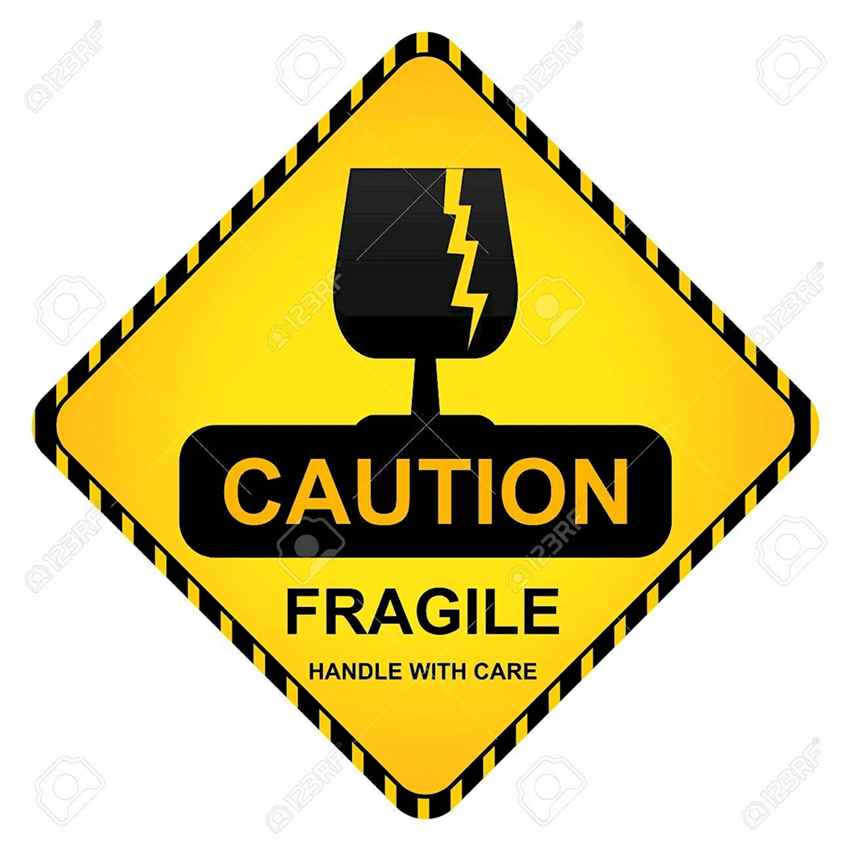 Caution fragile