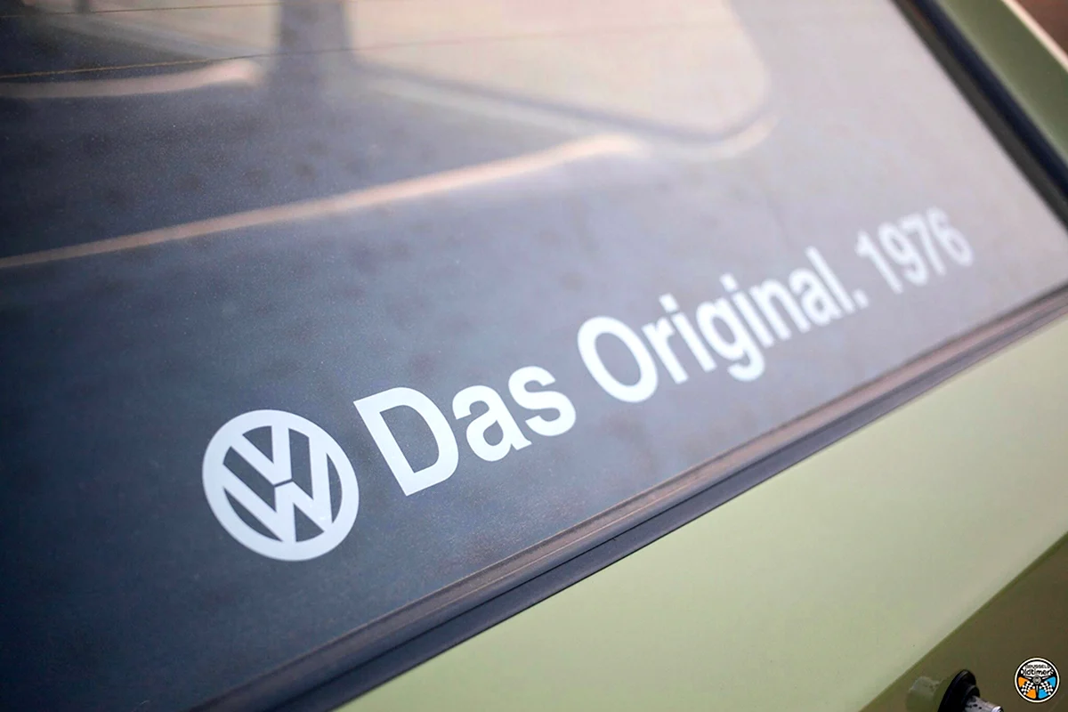 Das Original 1990 наклейка VW