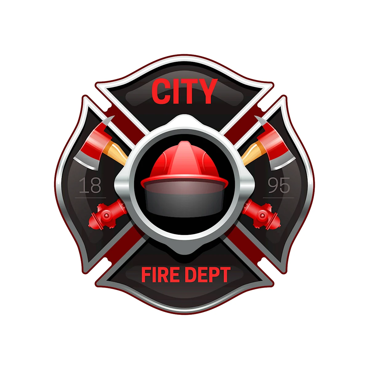 Дизайн логотипа пожарной охраны