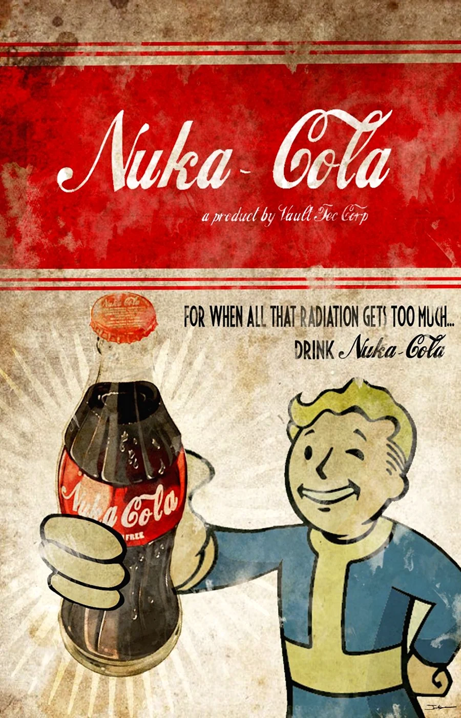 Fallout 3 постеры ядер кола