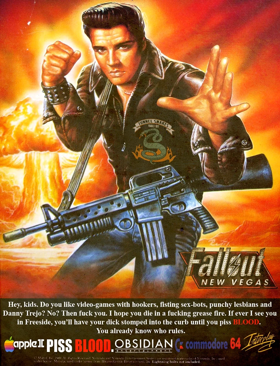 Fallout New Vegas плакаты