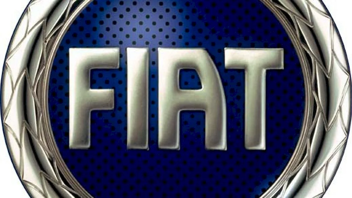 Fiat logo Blue