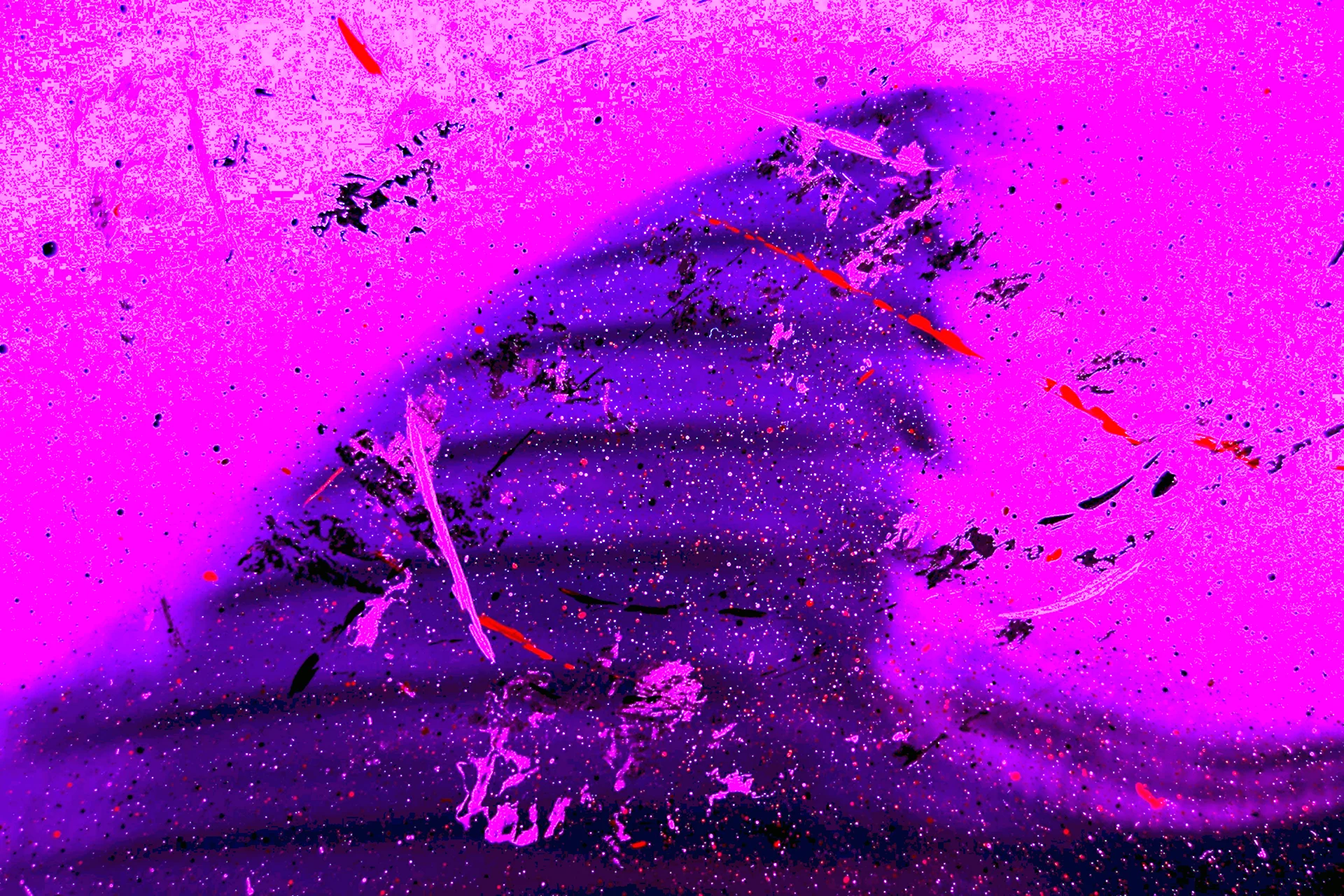 Фиолетовая краска