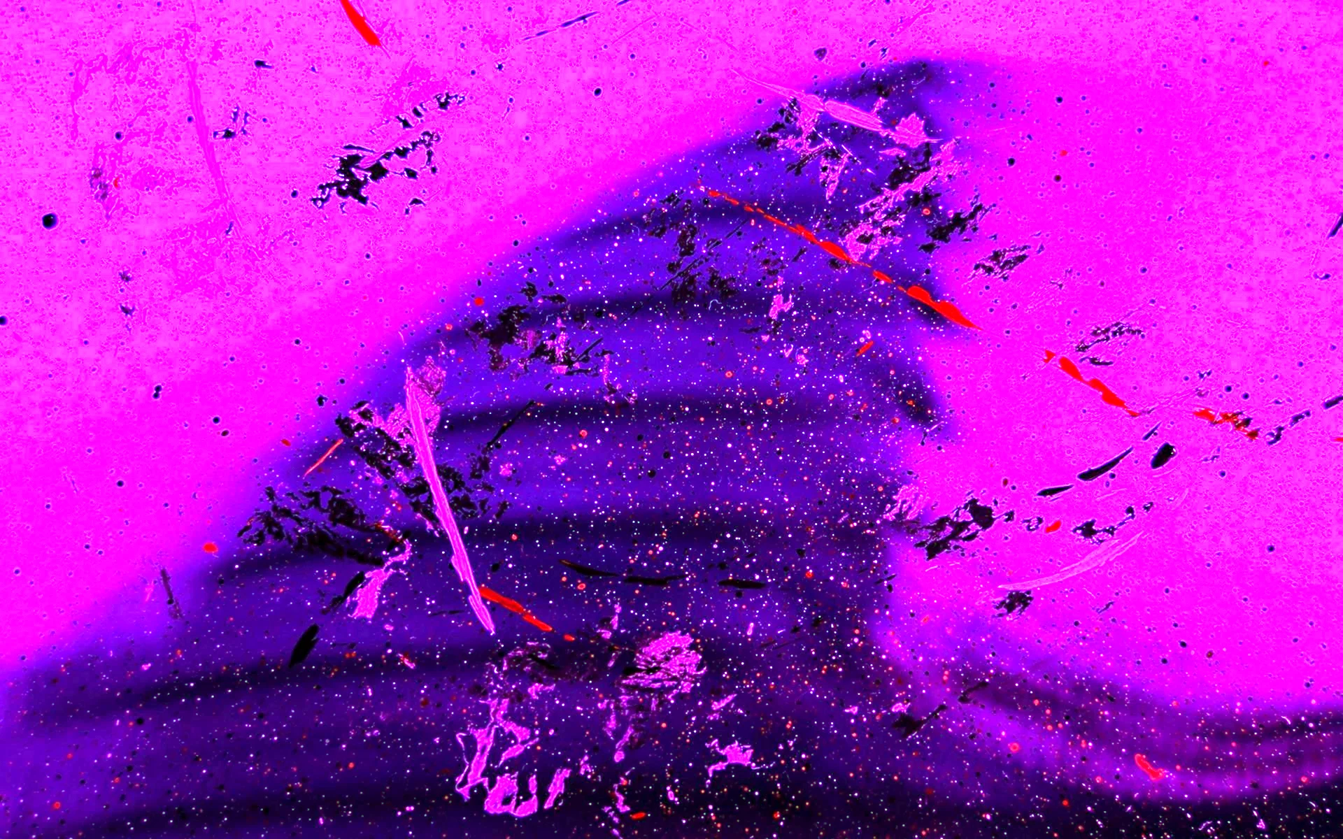 Фиолетовая краска