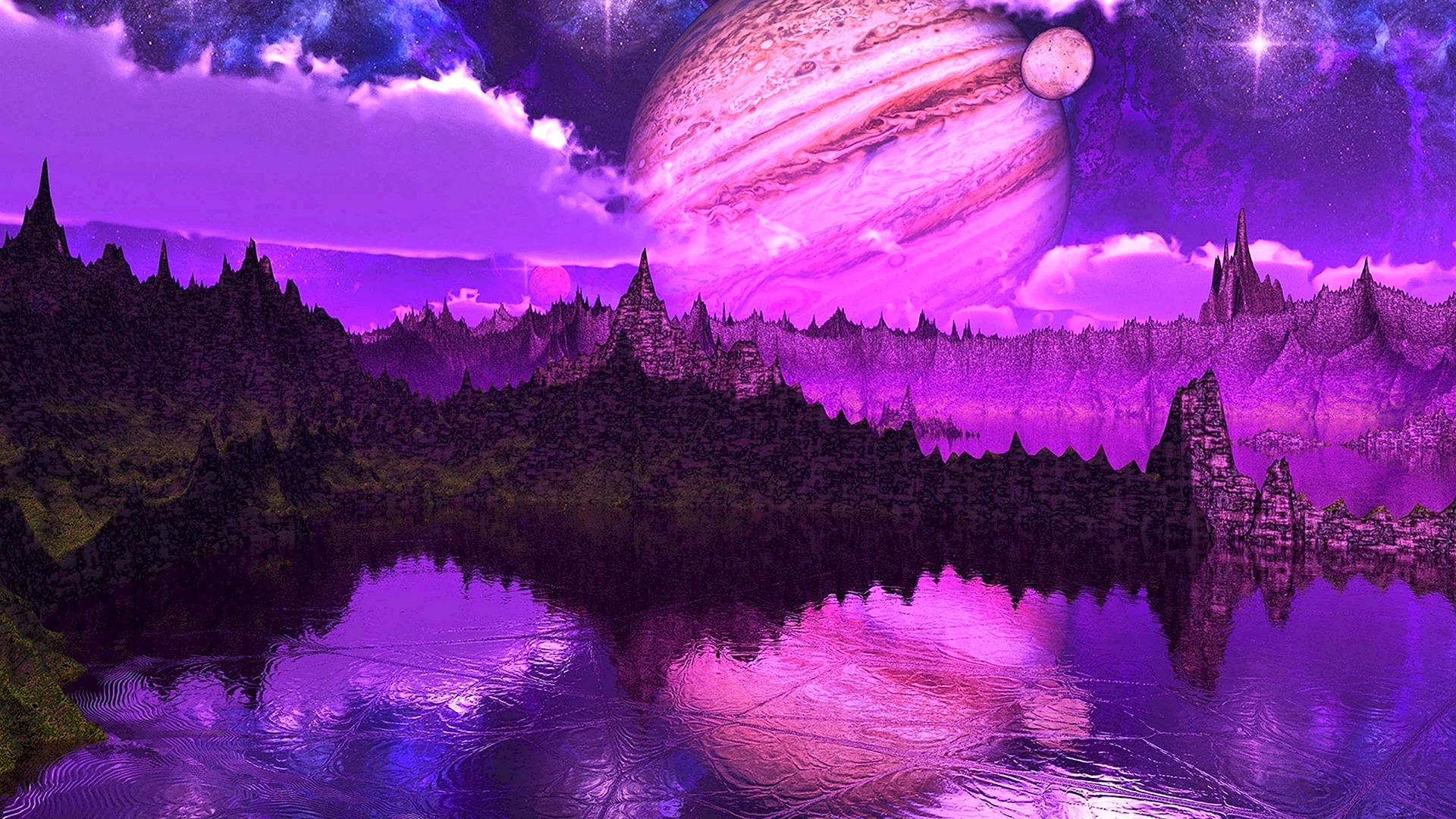 Фиолетовый мир