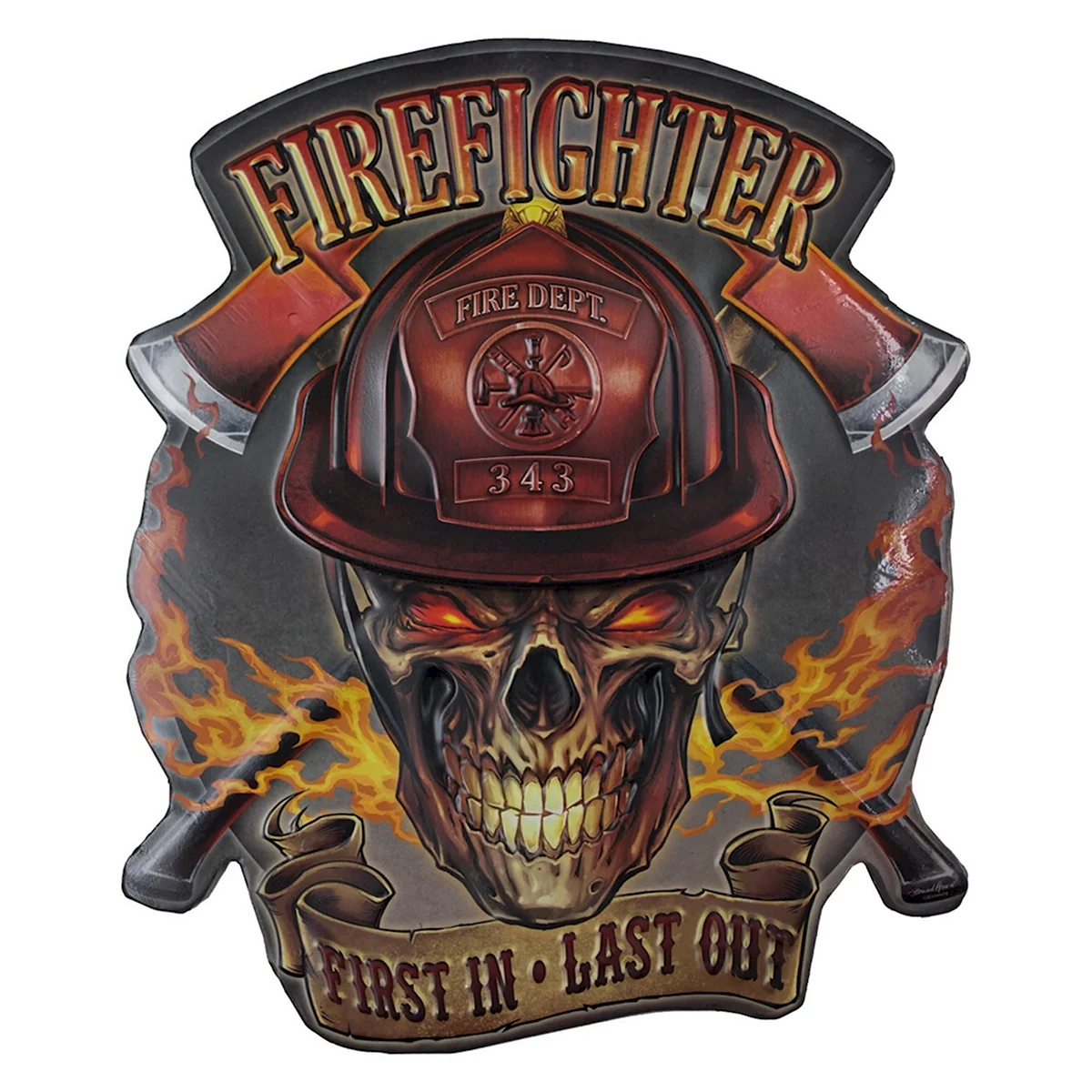 Firefighters наклейка