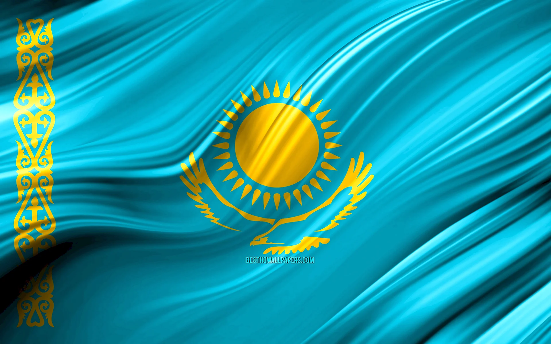 Флаг Казахстана 1991