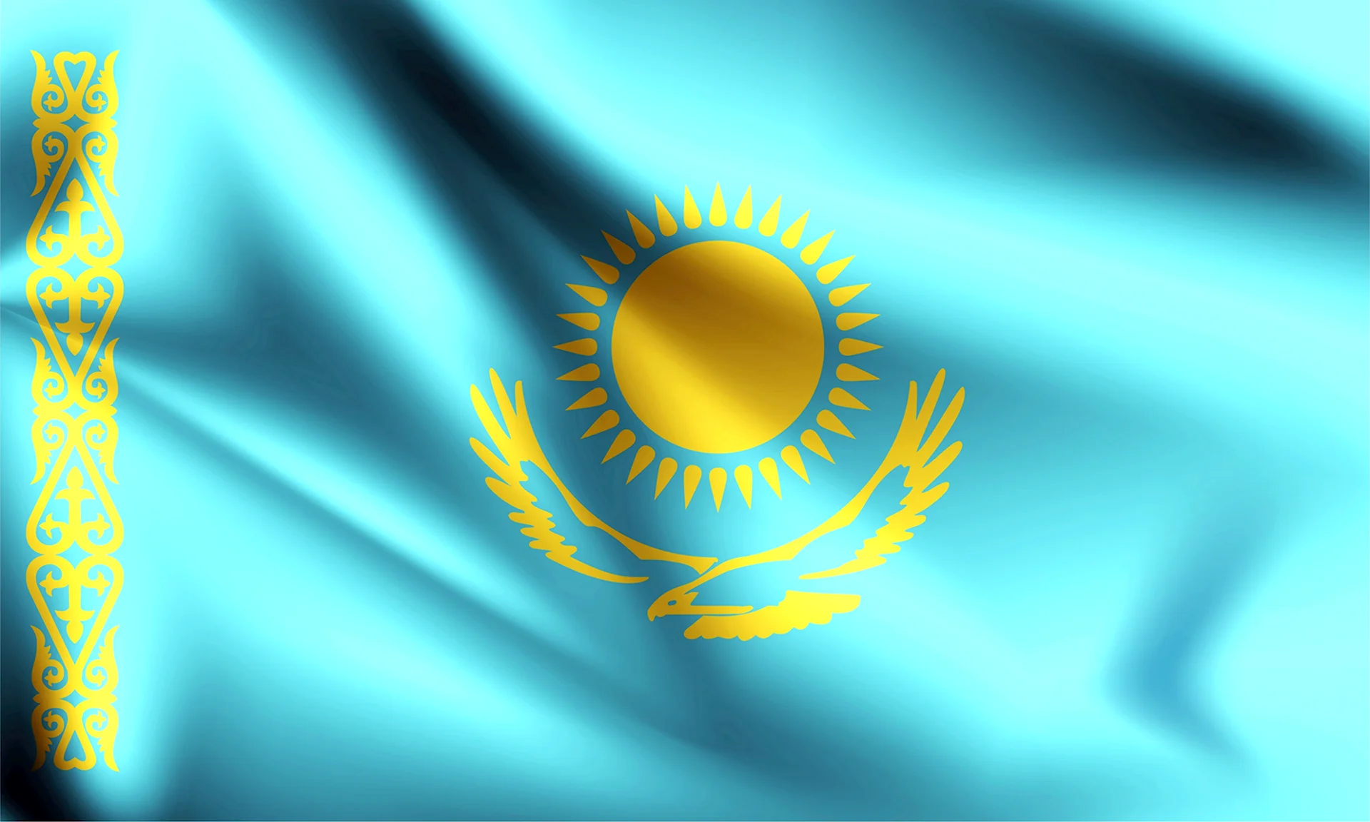 Флаг Казахстана 2022