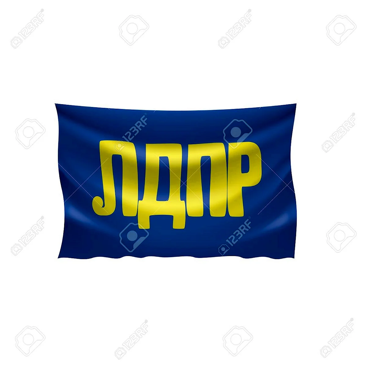Флаг ЛДПР картинки