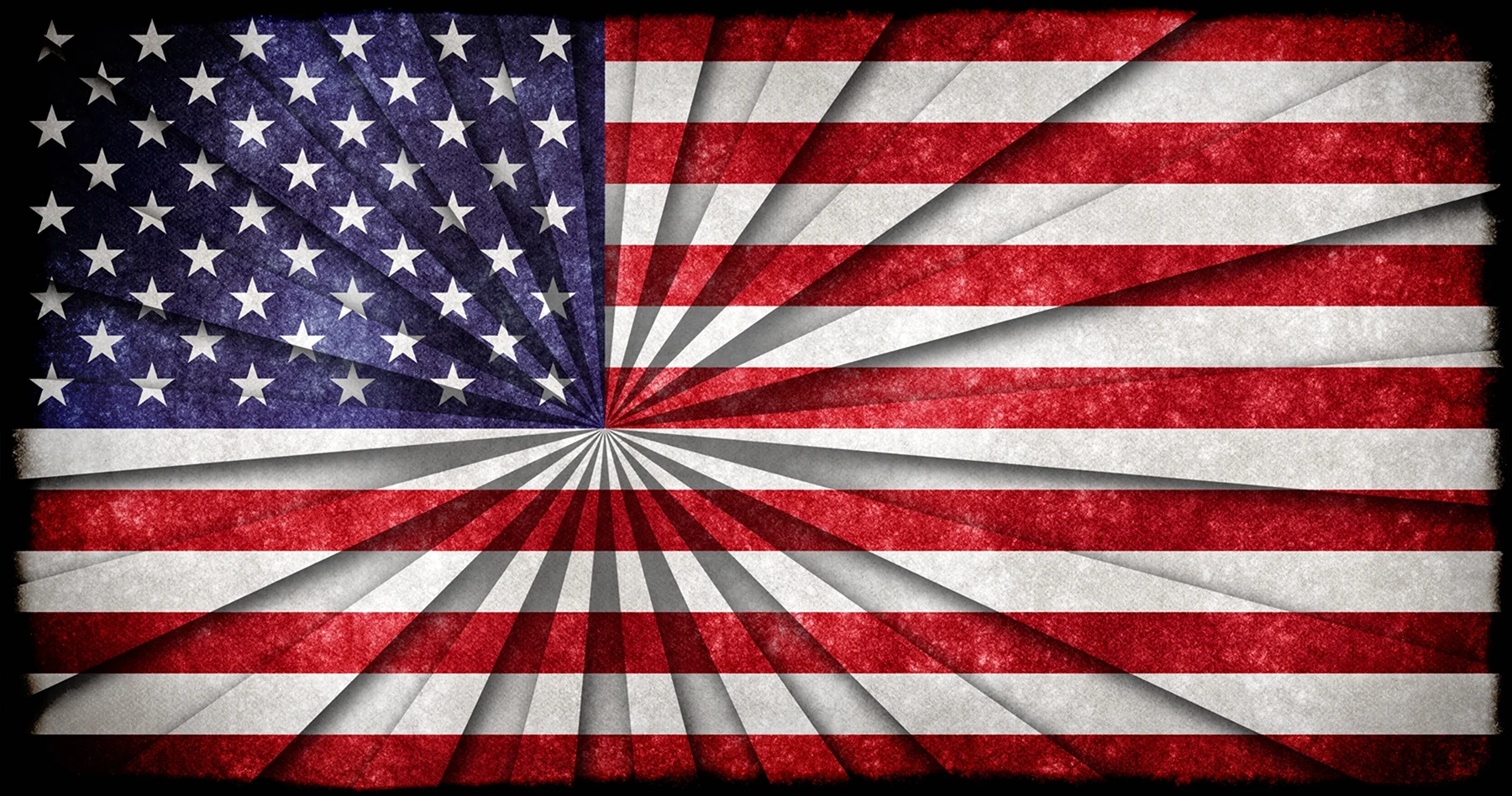 Флаг США гранж