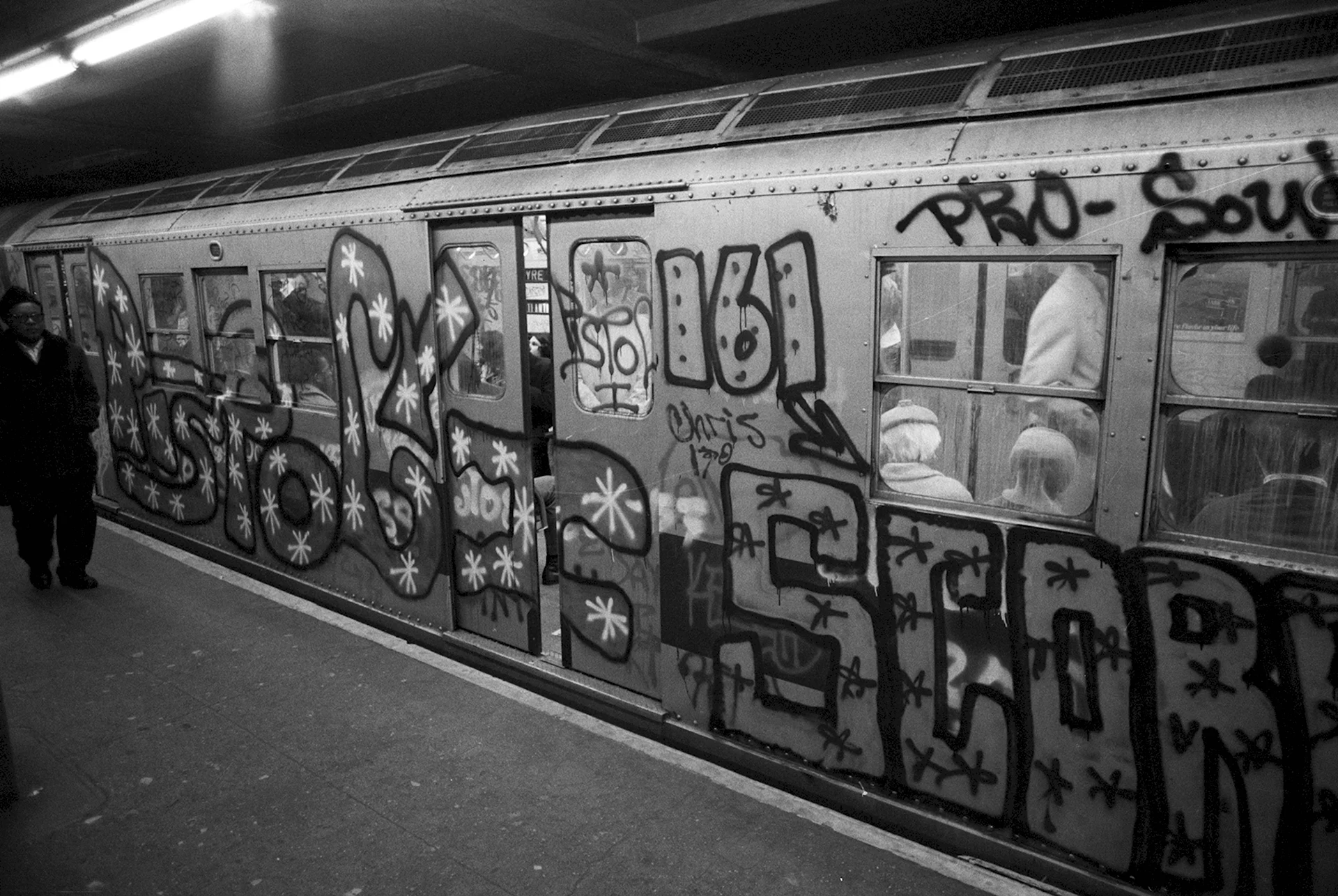 Граффити в Нью Йорке в 1960