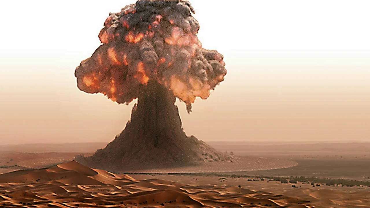 Ядерный взрыв в пустыне