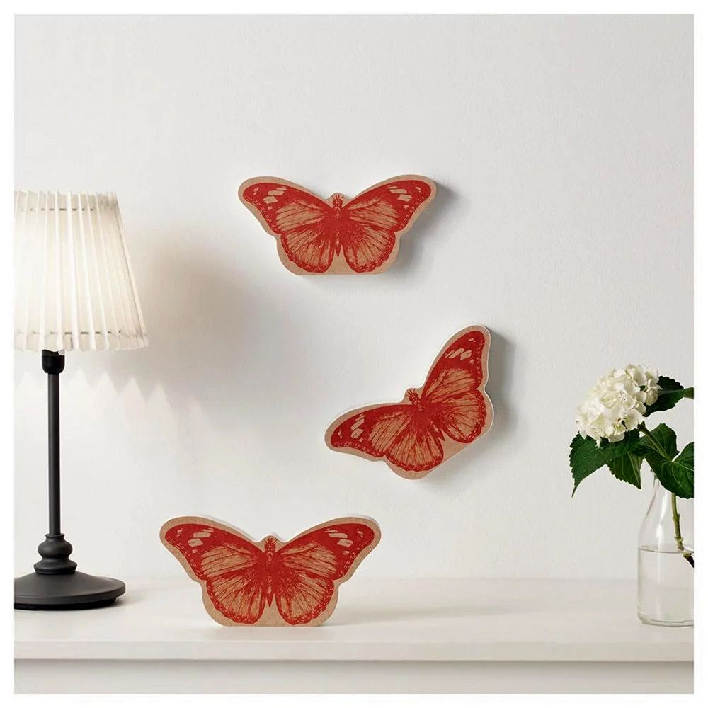 Ikea бабочки БЬЕРНАМО