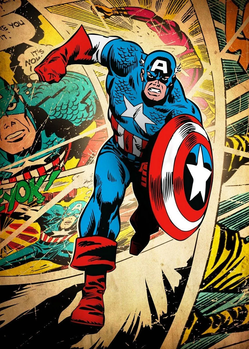 Капитан Америка Marvel Comics