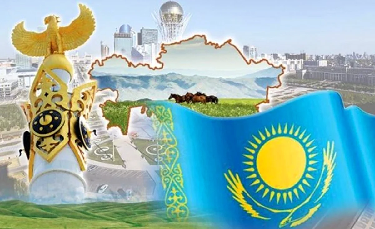 Казахстан коллаж