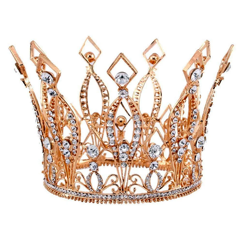 Корона царица цв золотой