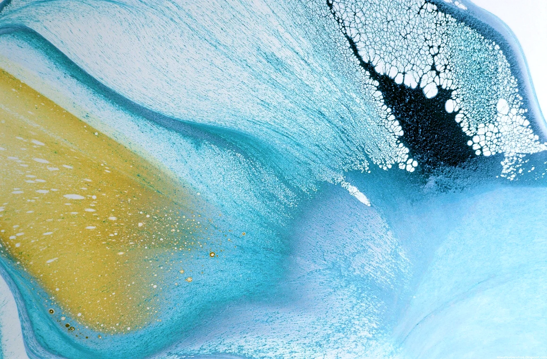 Краска на воде текстура