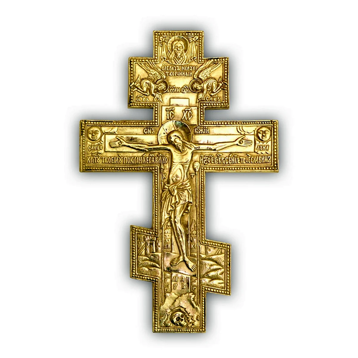 Крест киотный Распятие Христово