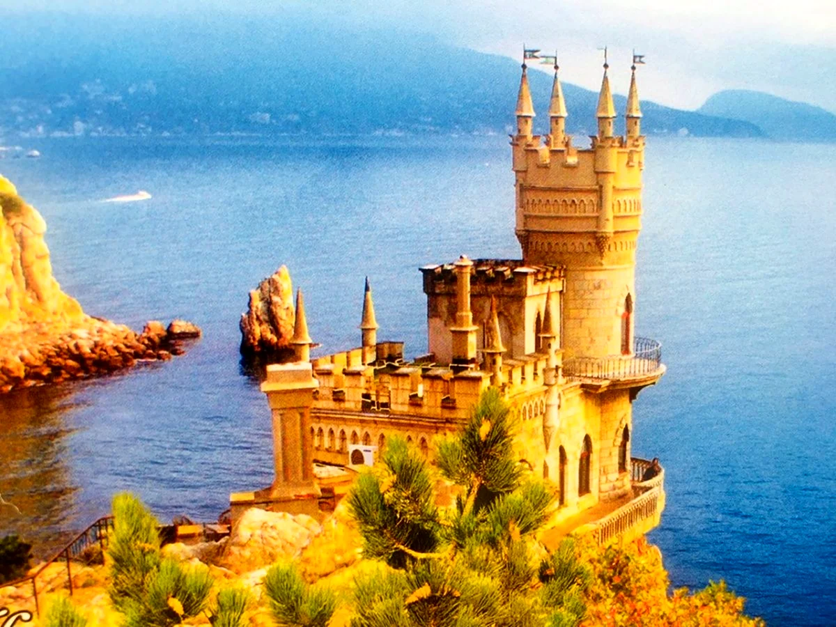 Ласточкино гнездо Крым дворцы Крыма