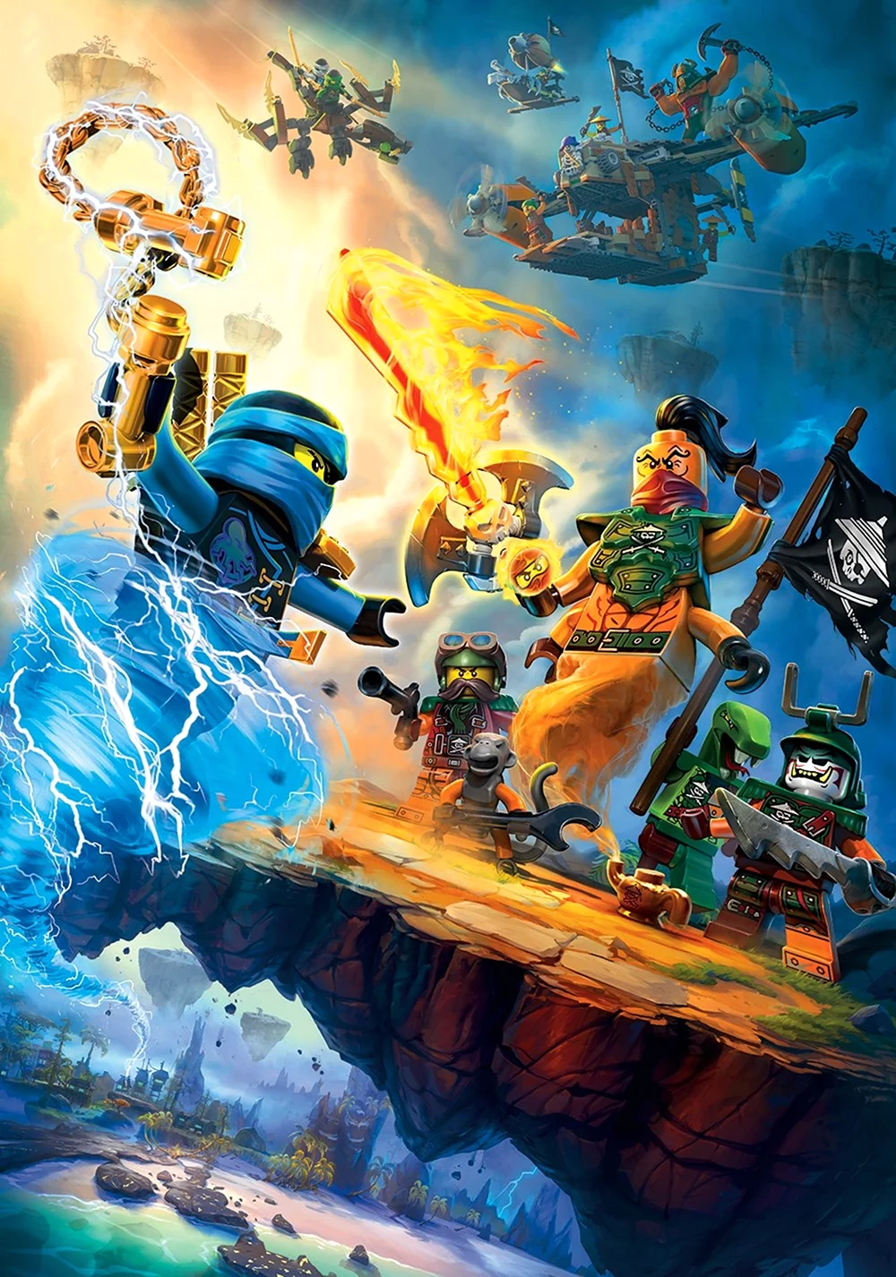 LEGO Ninjago небесные пираты