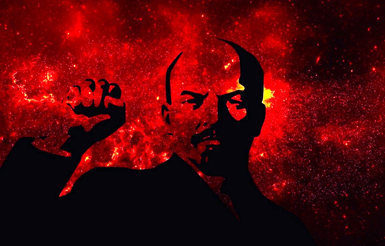 Ленин Владимир Ильич арт киберпанк