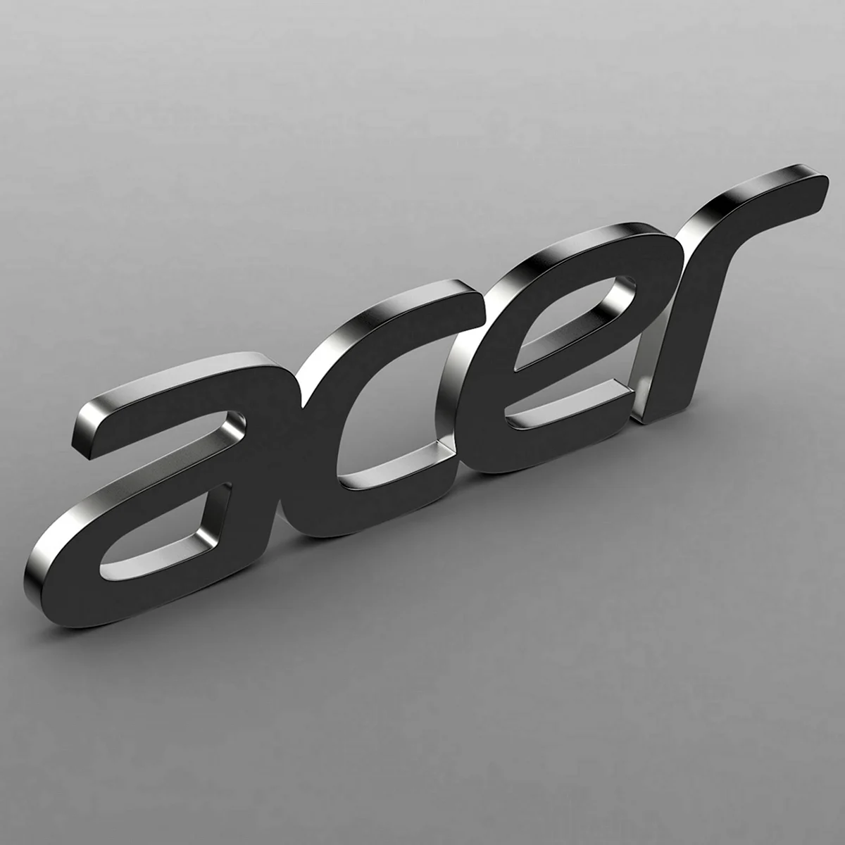 Логотип Асер в 3d