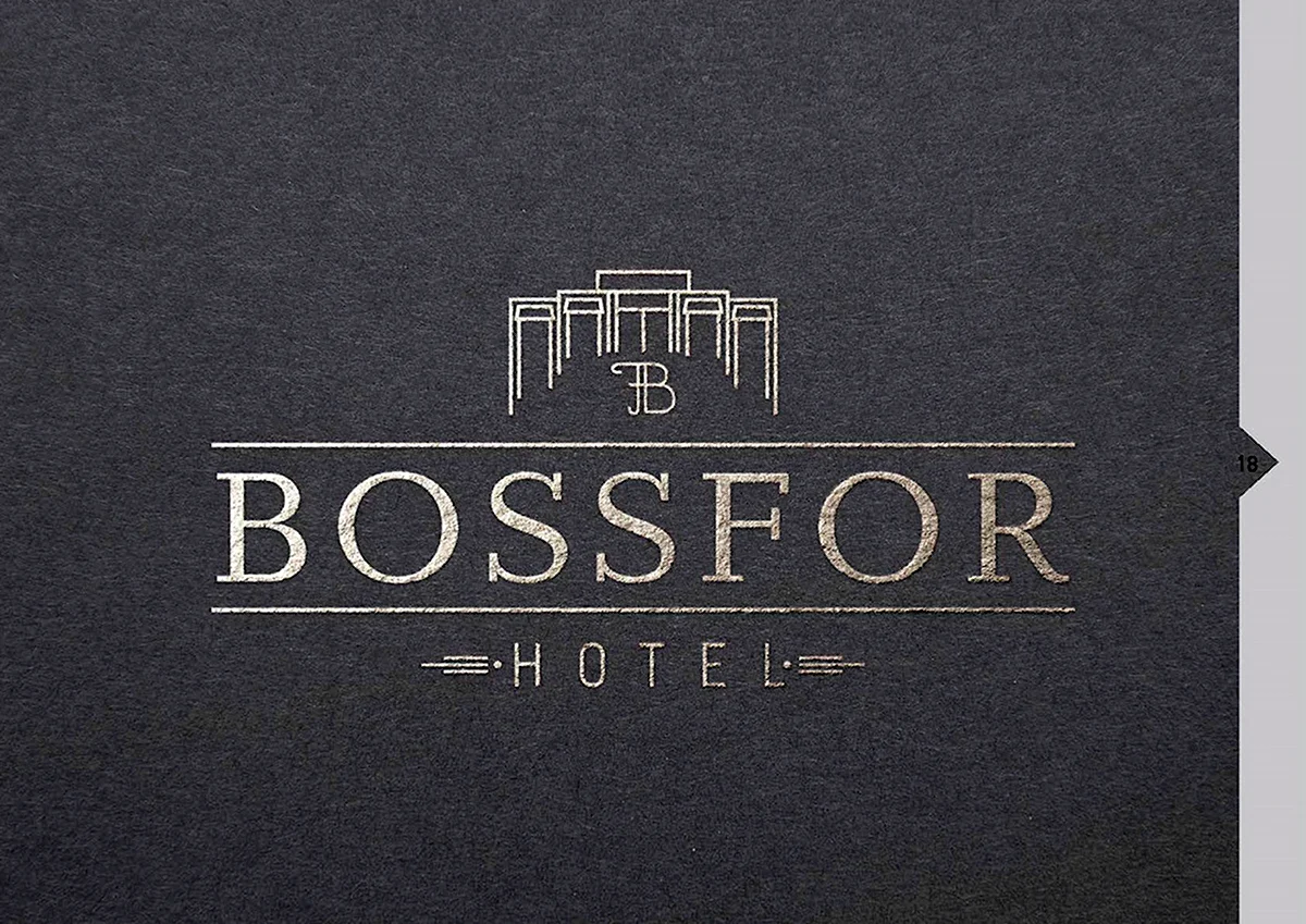 Логотип бизнес гостиницы