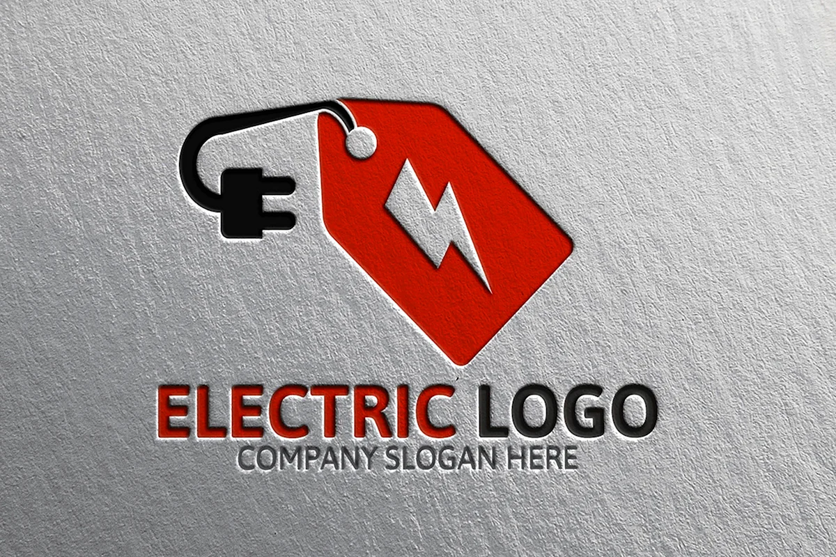 Логотип электрика