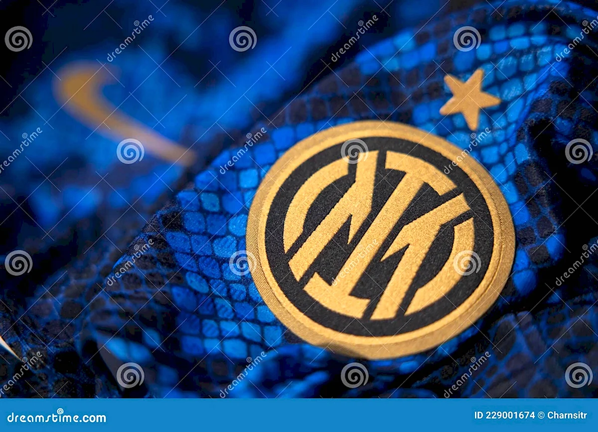 Логотип Интер Милан наклейка