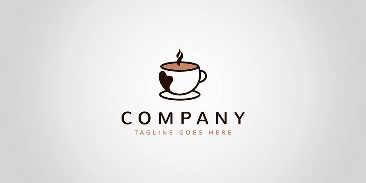 Логотип кофейни Минимализм