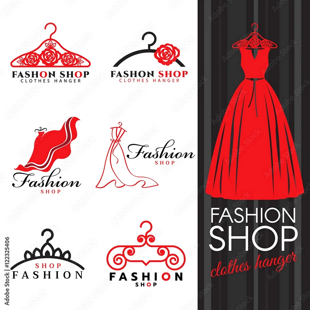 Логотип магазина модной одежды
