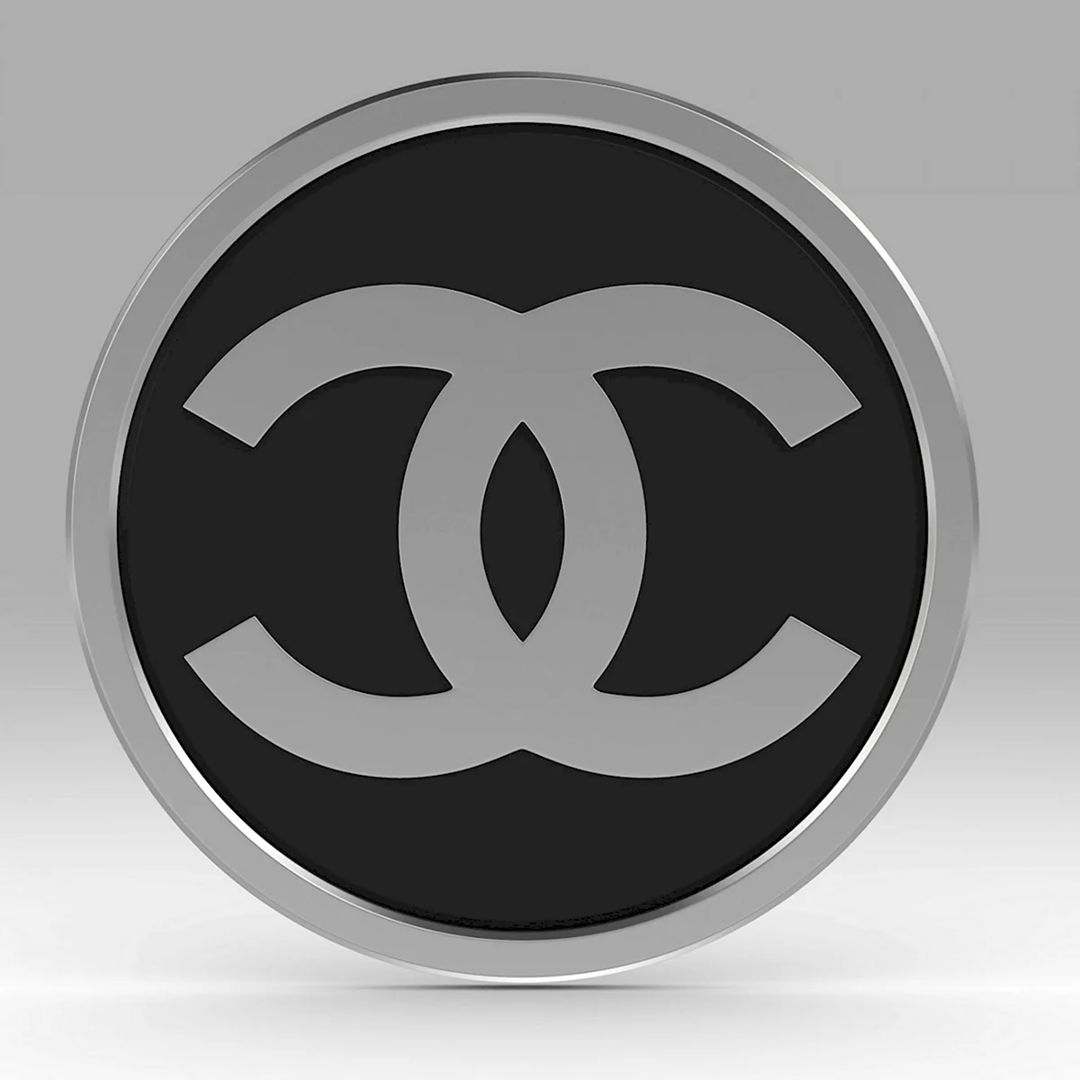 Логотип Шанель 3d