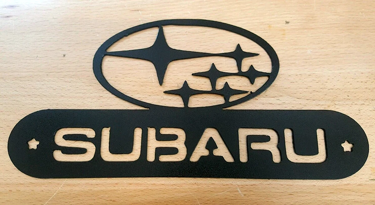 Логотип Субару для ЧПУ