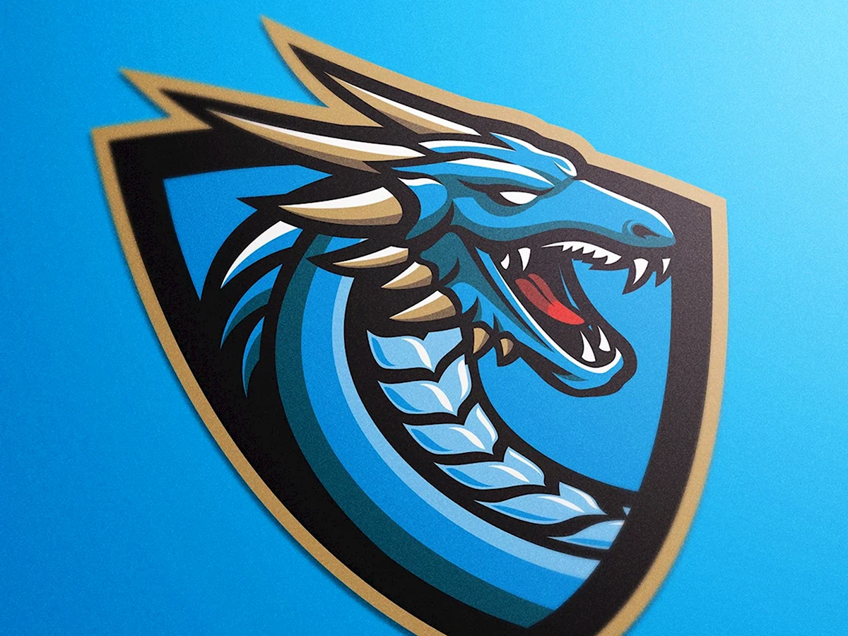 Логотипы команд дракон