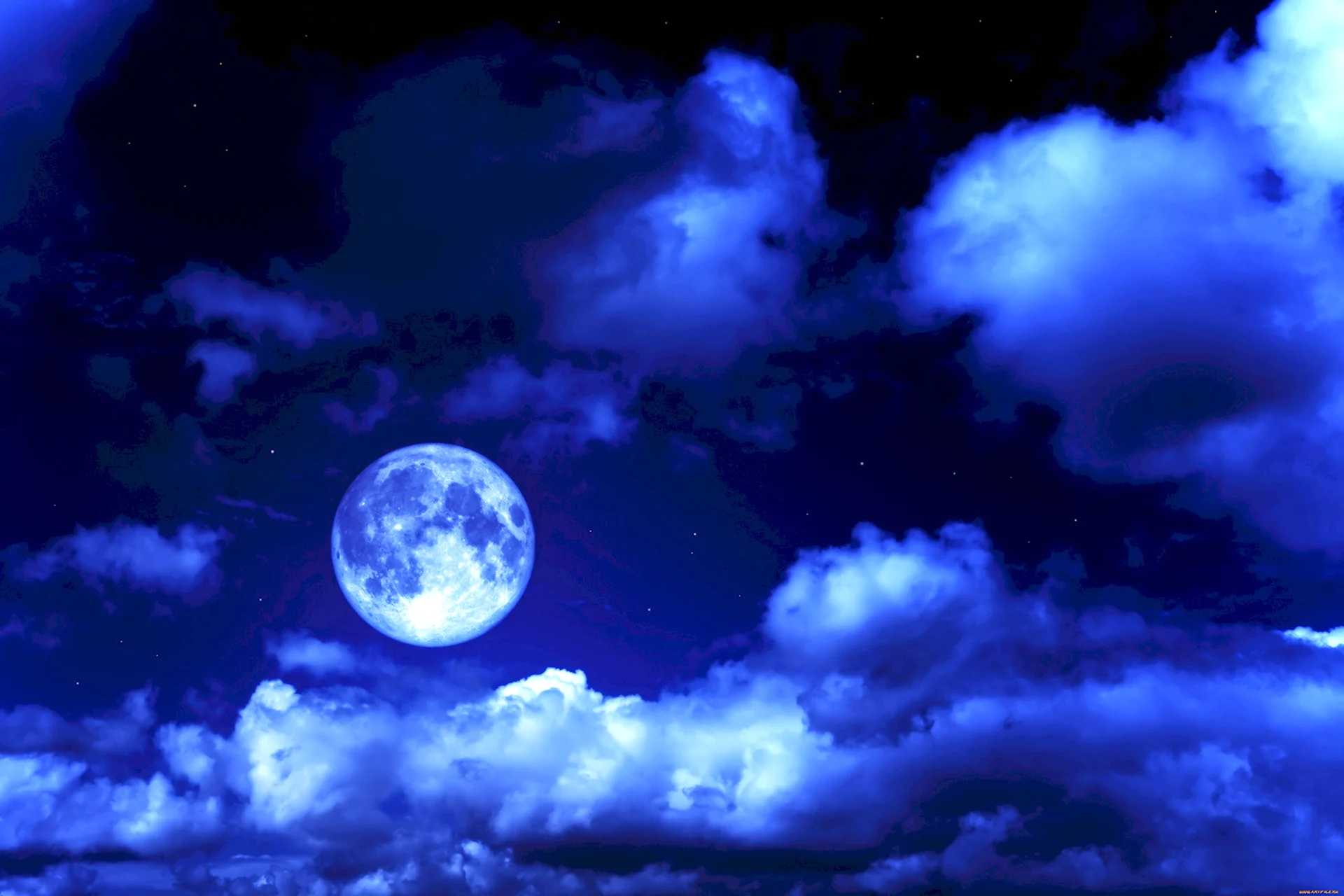 Лунное небо