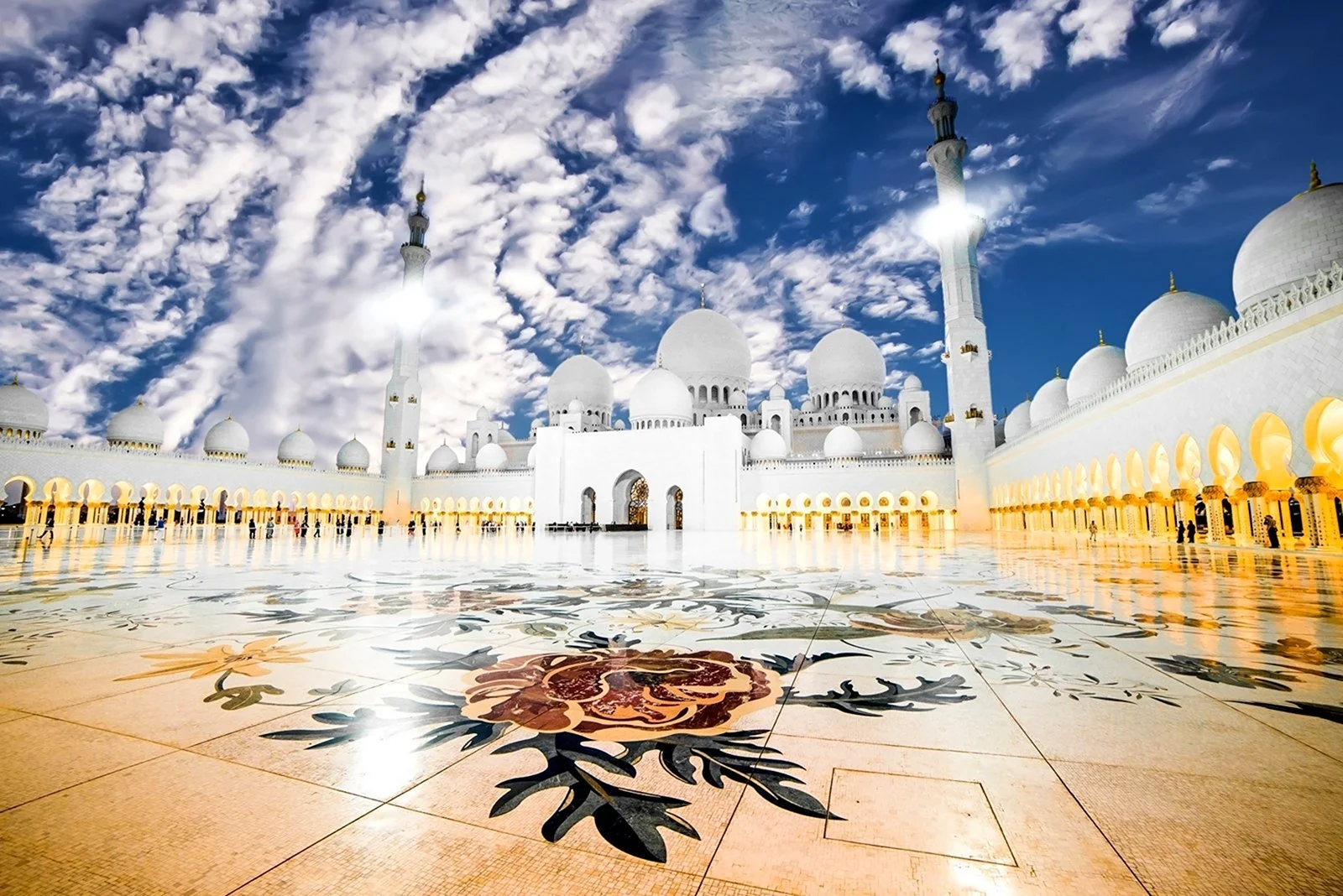 Мечеть Абу Даби шейха Зайда HD