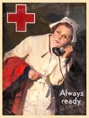 Медсестра плакат