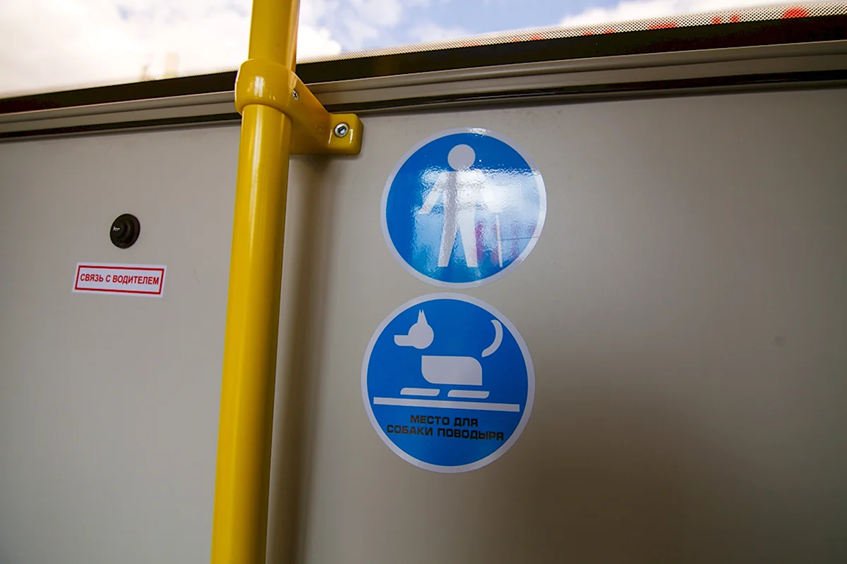 Места для инвалидов в автобусе табличка