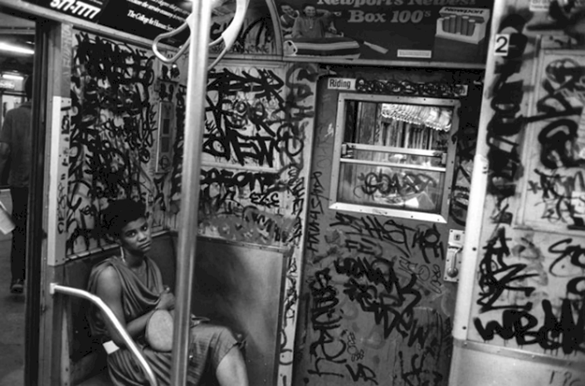 Метро Нью Йорка 70е граффити