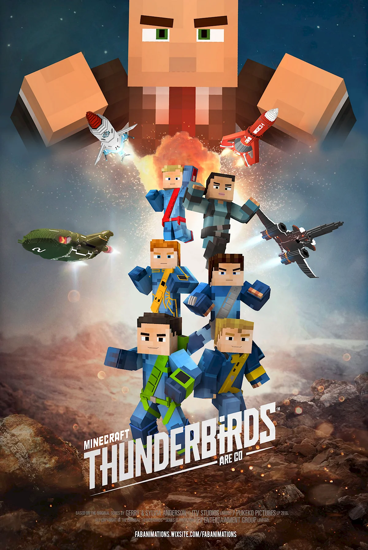 Minecraft Постер