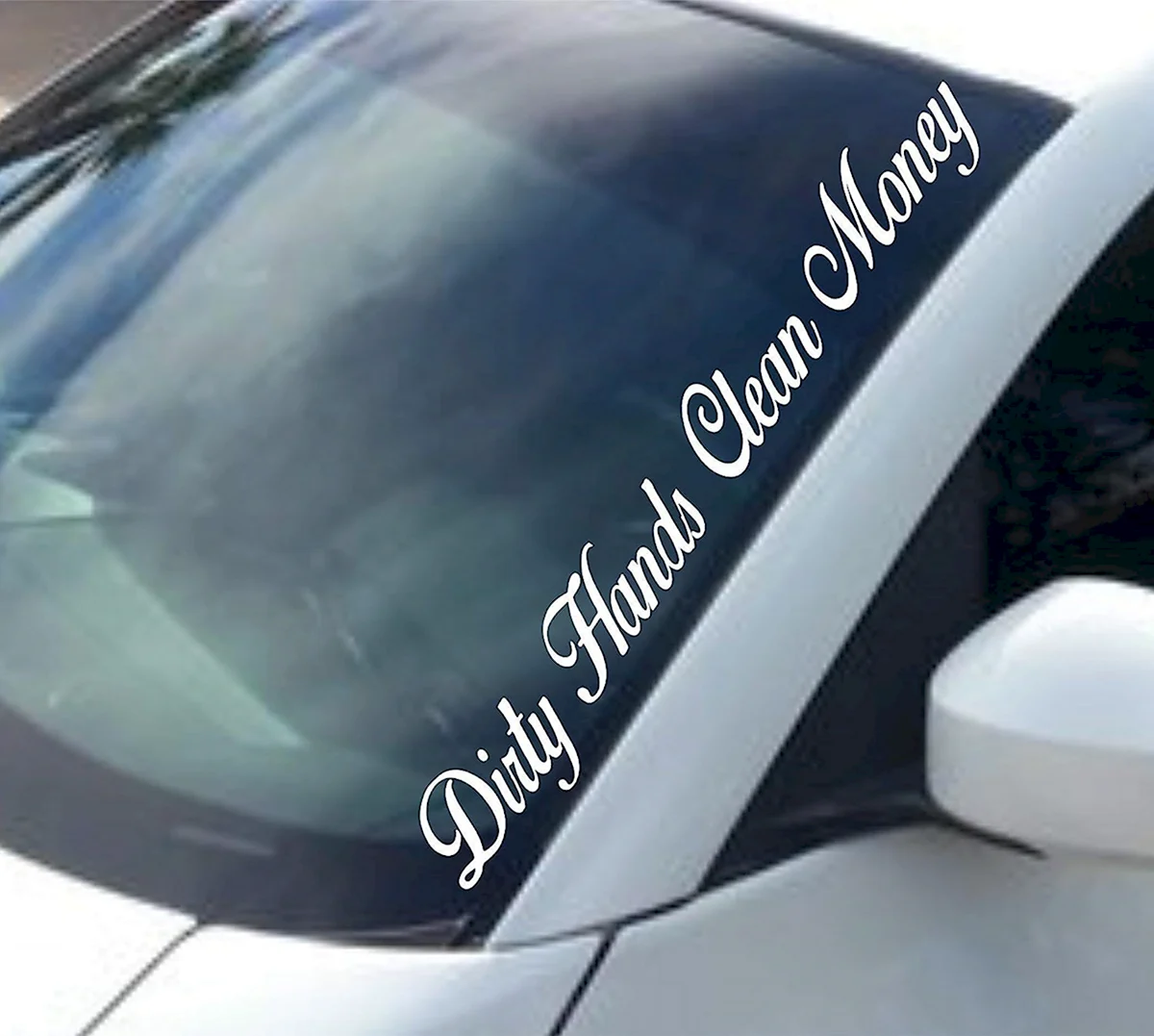 Надписи на лобовое стекло автомобиля